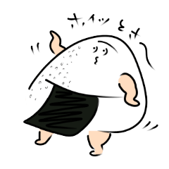 [LINEスタンプ] 梅田にぎ米