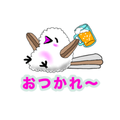 [LINEスタンプ] やねん(シマエナガ)