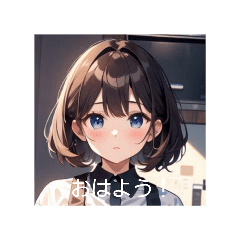 [LINEスタンプ] 3D人物画像