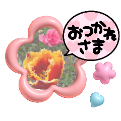 [LINEスタンプ] GARY@×ひふみんコラボFLOWERスタンプ