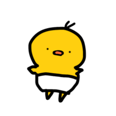 [LINEスタンプ] ひよここくん