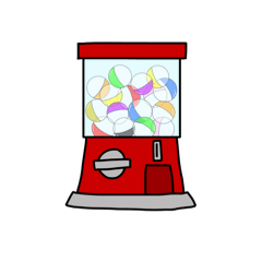 [LINEスタンプ] 組み合わせ用ガチャ素材＆おまけ