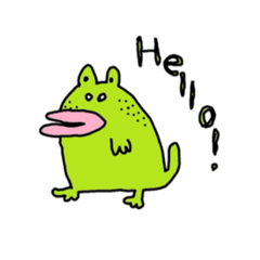 [LINEスタンプ] くちびるがえる