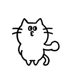 [LINEスタンプ] ネコのムーさん♡組み合わせスタンプ