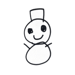 [LINEスタンプ] いつ使うか分からない雪だるま担用スタンプ