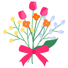 [LINEスタンプ] 花束が作れちゃうスタンプ2