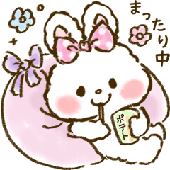 [LINEスタンプ] リボンギャルズ 13 - 挨拶,状況,オノマトペの画像（メイン）