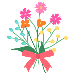 [LINEスタンプ] 花束が作れちゃうスタンプ