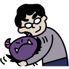 [LINEスタンプ] こどもの悪魔