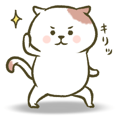 [LINEスタンプ] ねこぷりてぃ。3[敬語/日常]の画像（メイン）