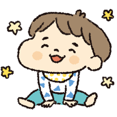 [LINEスタンプ] ＊こうちゃん ときどきはるちゃん＊