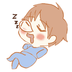 [LINEスタンプ] ゆるふわパジャマくん