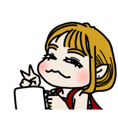 [LINEスタンプ] ソファー女子生活！