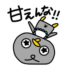 [LINEスタンプ] ペンタゴンは元気