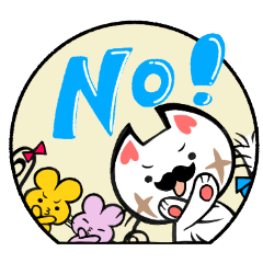 [LINEスタンプ] 髭ネコのクロト