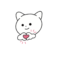 [LINEスタンプ] 日常使いのぽむねこ