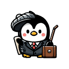 [LINEスタンプ] サラリーペンギンpenguin