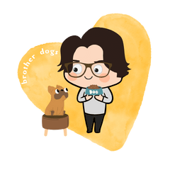 [LINEスタンプ] brotherdogsスタンプ