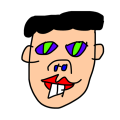 [LINEスタンプ] クリエイティブブス子ちゃんの画像（メイン）
