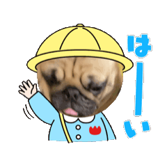 [LINEスタンプ] ぱぐ男が動くよ