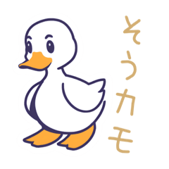 [LINEスタンプ] カモさんのカモしれないスタンプ