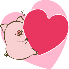 [LINEスタンプ] トン野さんーハートン01ーの画像（メイン）