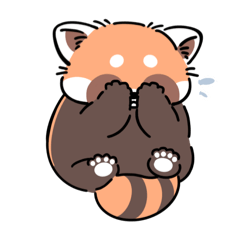 [LINEスタンプ] かわなレッサーパンダ