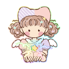 [LINEスタンプ] ぱすてる☆オリーブ♡girl