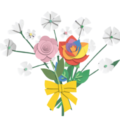 [LINEスタンプ] 自分だけの花束を作ろう