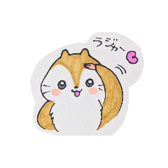 [LINEスタンプ] オリキャラ♡モモンちゃん