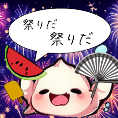 [LINEスタンプ] キュートな金魚の夏のスタンプ