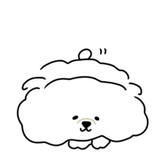 [LINEスタンプ] まるぷわわんこ