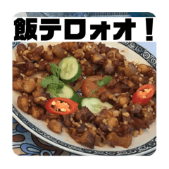 [LINEスタンプ] 飯テロ攻撃（ベトナム料理ver.