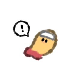 [LINEスタンプ] えびふらいのスタンプ かぜぴき