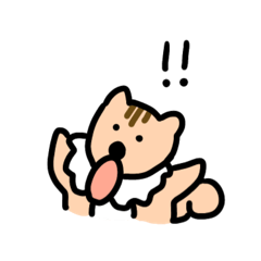 [LINEスタンプ] いつでもガンバりす