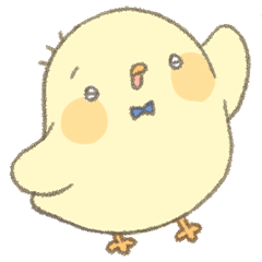 [LINEスタンプ] ぽわぽわのぴよぴ