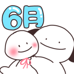 [LINEスタンプ] 【6月】雨の日に使えるイッヌ