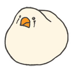 [LINEスタンプ] いつものキンカチョウ