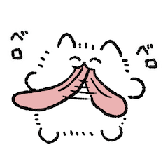 [LINEスタンプ] 毛玉犬（合体）