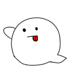 [LINEスタンプ] ご機嫌お化け
