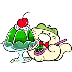 [LINEスタンプ] ねこちゃんのレトロ喫茶店