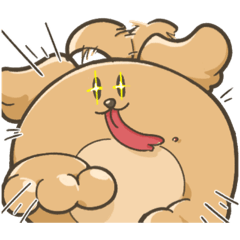 [LINEスタンプ] もちふにアニマルず