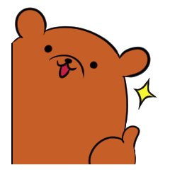 [LINEスタンプ] 賢いくまと仲間たち