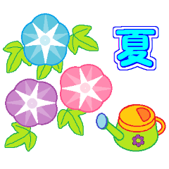 [LINEスタンプ] みんな大集合(初夏)