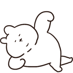 [LINEスタンプ] 重ねてあごうさぎ