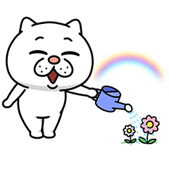 [LINEスタンプ] 組み合わせて動く★ウザ～～い猫の画像（メイン）