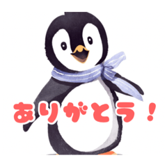 [LINEスタンプ] ちょっとまぬけな優しいペンギン