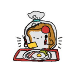 [LINEスタンプ] 賞味期限を待つものども