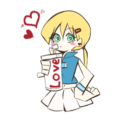 [LINEスタンプ] ガールズ★スタンプ！！