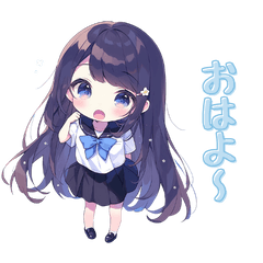 [LINEスタンプ] 普段使いのできるJKちゃん2